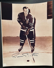 Load image into Gallery viewer, Pierre Pilote Autographed NHL Hockey Photo Signed Chicago Blackhawks HOFer