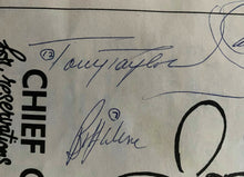 Load image into Gallery viewer, 1977 Spring Training Program Phillies Clearwater Stadium vs KC Royals Signed x10