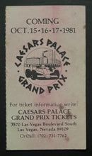 Load image into Gallery viewer, 1981 Sugar Ray Leonard Thomas Hearns Championship Fight Box Office Stub Boxing