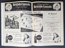 Load image into Gallery viewer, 1946 Montreal Canadiens Home Opener Program New York Rangers NHL Hockey VTG