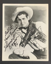 Load image into Gallery viewer, Sunset Carson Best Western Actor Autographed Photo Signed + Inscribed