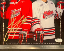Load image into Gallery viewer, 2007 John Tavares Signed Autographed Hockey Game Program Oshawa Generals JSA COA