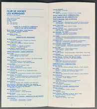 Load image into Gallery viewer, 1992 Quebec Nordiques Training Camp Guide NHL Hockey Defunct Team French