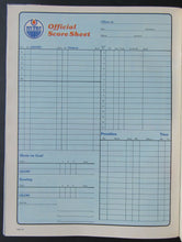 Load image into Gallery viewer, 1982 Northlands Coliseum NHL Program Oilers vs Bruins - Gretzky 92 Goal Season