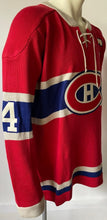 Load image into Gallery viewer, Jean Beliveau Autographed Montreal Canadiens CCM NHL Hockey Jersey COA HOF