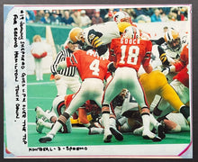 Load image into Gallery viewer, 1985 CFL Grey Cup Johnny Shepherd Photo Hamilton Tiger Cats Vintage Football