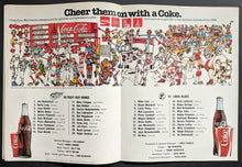 Load image into Gallery viewer, 1979 First Game Joe Louis Arena Hockey Program Detroit Red Wings St.Louis Blues