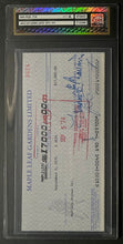 Load image into Gallery viewer, 1974 Maple Leaf Gardens Cheque NBA Buffalo Braves Toronto Signed Ballard + Crump