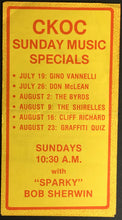 Load image into Gallery viewer, 1981 CKOC All Hit 40 Radio Music Survey Chart Ozzy Osbourne Phil Collins