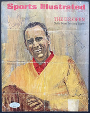 Load image into Gallery viewer, Arnold Palmer + Billy Casper Autographed Signed Sports Illustrated PGA Golf JSA