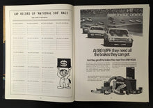 Load image into Gallery viewer, 1973 Charlotte Motor Speedway National 500 Nascar 14th Annual VTG Racing Program
