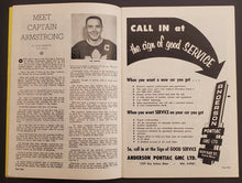 Load image into Gallery viewer, 1958 OHA Major Junior A Doubleheader Program Peterboro vs St Micheal's Major