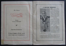 Load image into Gallery viewer, 1925 Chicago Coliseum Twelfth 6 Day Bike Race Program Fred & Willie Spencer