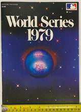 Load image into Gallery viewer, 1979 MLB Baseball World Series Program Baltimore Orioles Pittsburgh Pirates