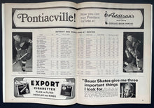 Load image into Gallery viewer, 1967 Maple Leaf Gardens Terry Sawchuk 99th Shutout Game Program Armstrong Howe