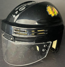 Load image into Gallery viewer, Bobby Hull Autographed Chicago Blackhawks Mini Helmet Signed COA Golden Jet Insc