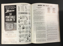 Load image into Gallery viewer, 1968 Boston Bruins vs New York Rangers Hockey Program Madison Square Garden NHL