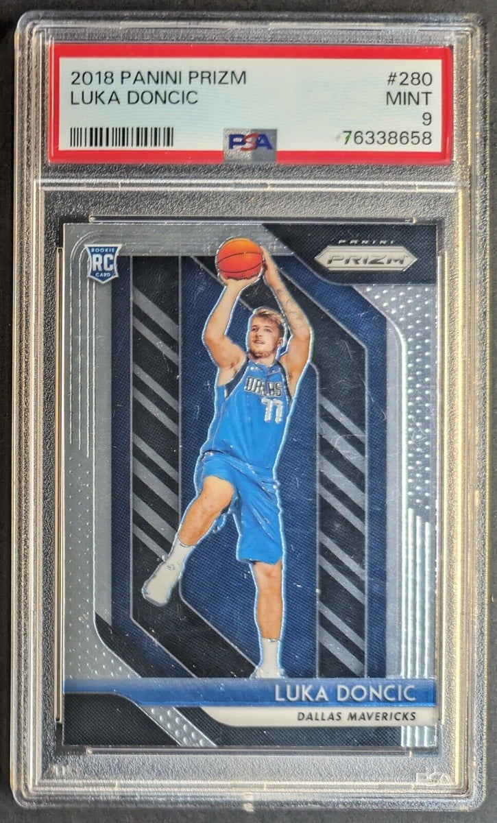 2018 Panini Prizm Luka Doncic Rookie Card PSA Graded 9 Mint Slabbed NB –  Glory Days Sports