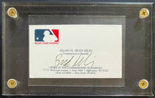 Load image into Gallery viewer, Allan Bud Selig Autographed Signed Business Card Commissioner Of MLB Baseball