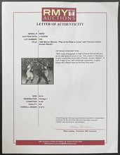Load image into Gallery viewer, 1956 Minnie Minoso Original Type 1 Photo Cuban Baseball Umpire Amado Maestri LOA