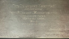 Load image into Gallery viewer, 1976 Tiffany Sterling Silver Horse Race Trophy 23.5oz Delaware Handicap DEL Park