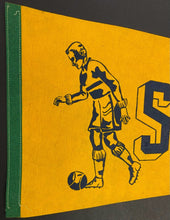 Load image into Gallery viewer, Vintage Santos FC Of Brazil Soccer Football Pennant Brasileirao Pele Neymar