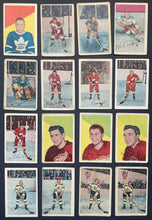 Load image into Gallery viewer, 1952-53 Parkhurst Hockey Cards Full Set NHL Horton Rookie RC Graded x10 KSA 1-4