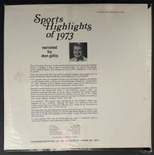 Load image into Gallery viewer, 3 Sports Highlights LP Records 1973 + 1975 + 1976 Sealed Sports Album Don Gillis