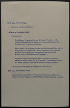 Load image into Gallery viewer, 1977 MLB Baseball Hall of Fame Induction Program + Game Ticket + Scorecard HOF