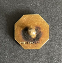 Load image into Gallery viewer, 1940's Red Indian Motor Oil 10K Gold Service Anniversary Pin Canadian Brand