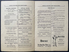 Load image into Gallery viewer, 1921 New Boston Arena Double Header Program Ice Carnival Hockey Championship