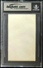 Load image into Gallery viewer, John Lennon Signed Index Card Autographed Beatles Beckett BAS Authentic Graded 8