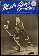 Load image into Gallery viewer, 1963 NHL Hockey 3 Stanley Cup Finals Programs Toronto Maple Leafs vs Red Wings