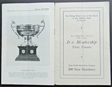 Load image into Gallery viewer, 1929-30 Montreal AAA Hockey Magazine Featuring Allan Cup Amateur Team Winner