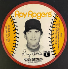 Load image into Gallery viewer, 1983 MLB Baseball New York Yankees Roy Rogers Promo Lids Full Set (12) Winfield