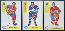 Load image into Gallery viewer, 1958/59 Parkhurst NHL Hockey Cards Complete Set Plante Richard Mahlovich Vintage