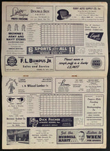 Load image into Gallery viewer, 1950 Buffalo Bisons vs Syracuse International League Baseball Program Vintage