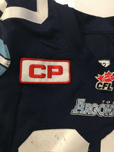 Load image into Gallery viewer, Toronto Argonauts CFL #30 Travis Hawkins Game Used Jersey Football 2015 Season