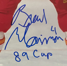 Load image into Gallery viewer, Brad McCrimmon Autographed Calgary Flames NHL Hockey Photo Signed 89 Cup JSA