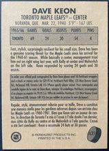 Load image into Gallery viewer, 1995/96 Parkhurst Hockey Dave Keon Signed Blue Autographed NHL Hockey Card