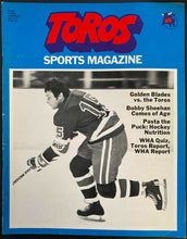 Load image into Gallery viewer, 1973 Toronto Toros 2nd WHA Hockey Game Program + Ticket Autographed Signed v NY