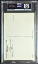 Load image into Gallery viewer, Joe DiMaggio Autographed Signed MLB Hall of Fame Postcard PSA New York Yankees
