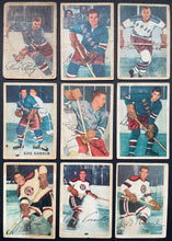 Load image into Gallery viewer, 1953-54 Parkhurst Hockey Cards Full Set Low Grade NHL Beliveau Worsley RC KSA 1