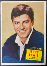 Load image into Gallery viewer, 1957 Topps Hit Stars Trading Card Jerry Lewis #27 Non Sports Vintage