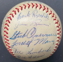 Load image into Gallery viewer, 1953 Toronto Maple Leafs Baseball Team Signed Ball Autographed x19 MILB LOA