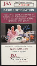 Load image into Gallery viewer, Bill Bradley + Walt Frazier Autographed Poster Signed Basketball HOFers JSA