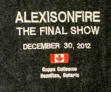 Load image into Gallery viewer, 12/30/2012 Alexisonfire Band Towel The Final Show Copps Coliseum Hamilton