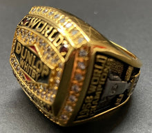 Load image into Gallery viewer, 1958 Whitby Dunlops World Champion 18 Carat Gold Plated Size 10 Replica Ring