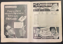 Load image into Gallery viewer, 1948 World Series Program Braves Field Indians vs Boston Braves Vintage MLB