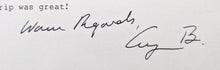 Load image into Gallery viewer, 1983 Vice President George H.W. Bush Autographed Signed Card US Politics JSA LOA
